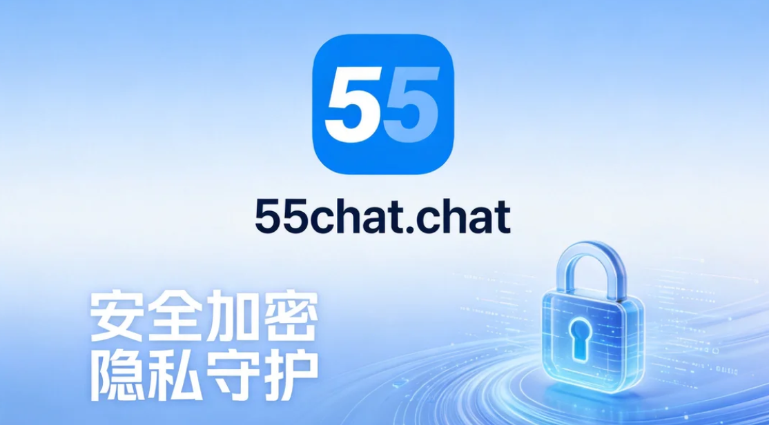 55聊天：一款专注于隐私保护的免费即时通讯软件