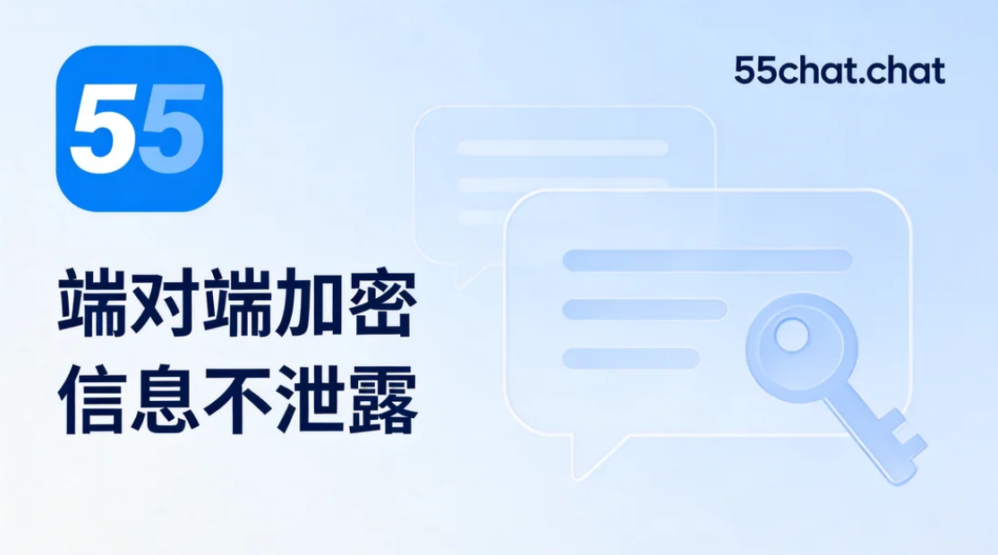 55聊天深度评测：一款挑战隐私边界的全能型即时通讯工具